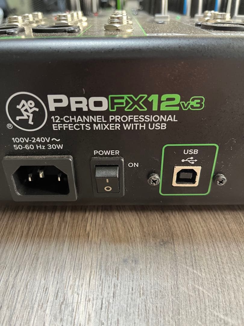 【最終値下げ】MACKIE ミキサー/インターフェイス ProFX12v3