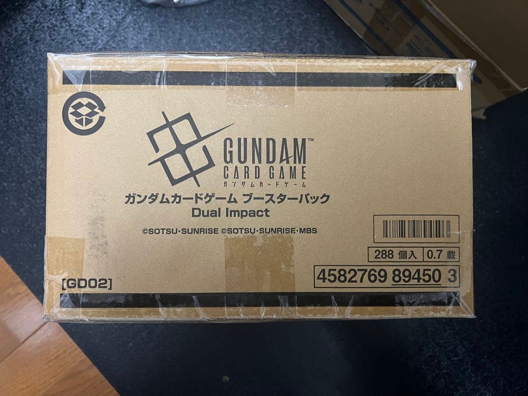 GUNDAM カードゲーム Dual Impact GD02 未開封カートン