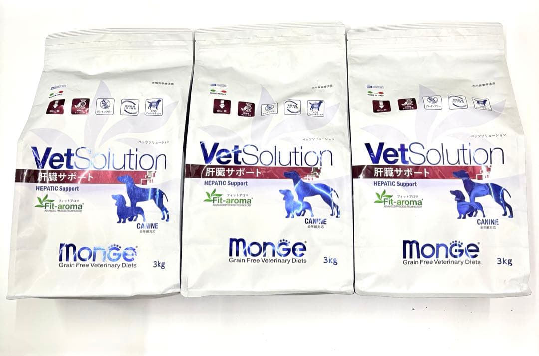 VetSolution 肝臓サポート3kg×３袋セット