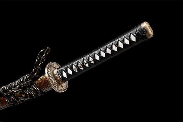 【魑魅武士刀】古兵器 刀装具 日本刀　模造刀 居合刀 武士道 鑑賞用 美術刀