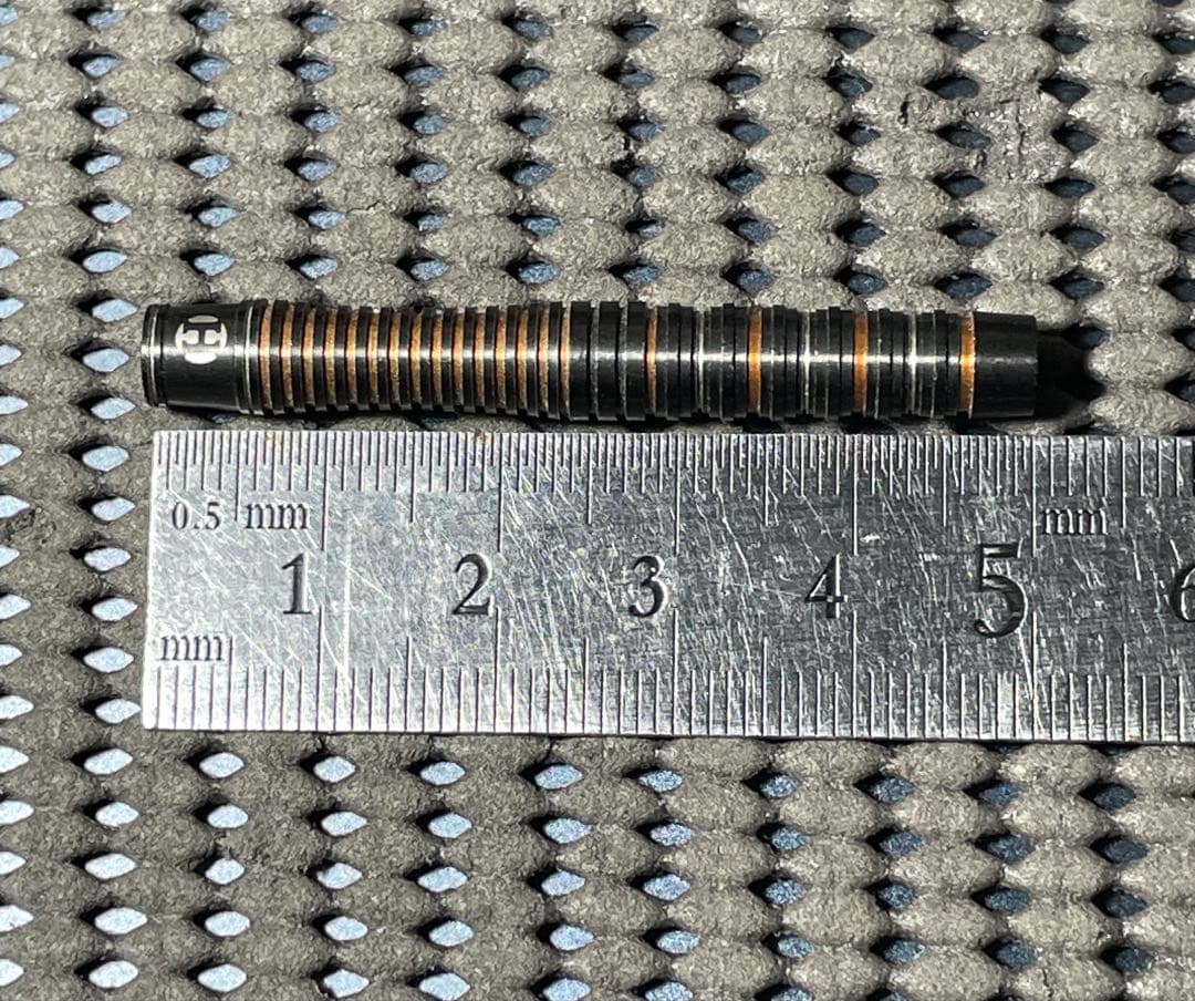 【タングステン90%】Harrows NOBLE 20g【カーボンシャフト付き】