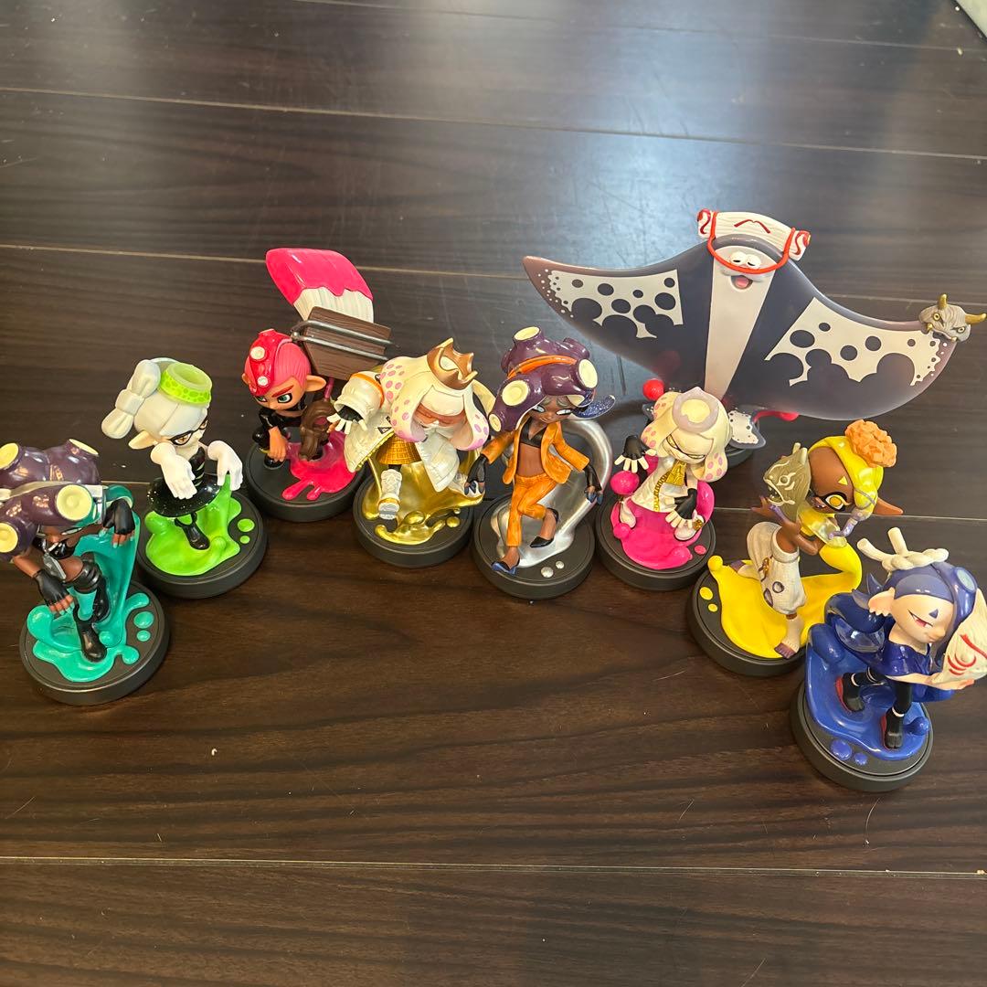 ユ*ナ様 スプラトゥーン アミーボ 9体セット