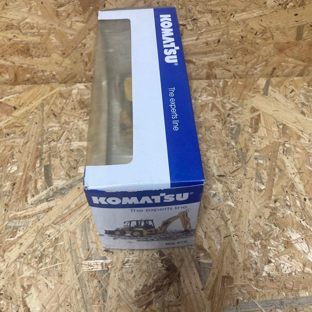 新品 コマツ 1/50 ホイールローダ E8015 WB97S KOMATSU