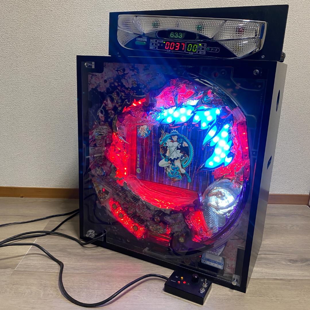 卓上パチンコ CR一騎当千SS覇S MAXスペック 実機 卓上BOX加工