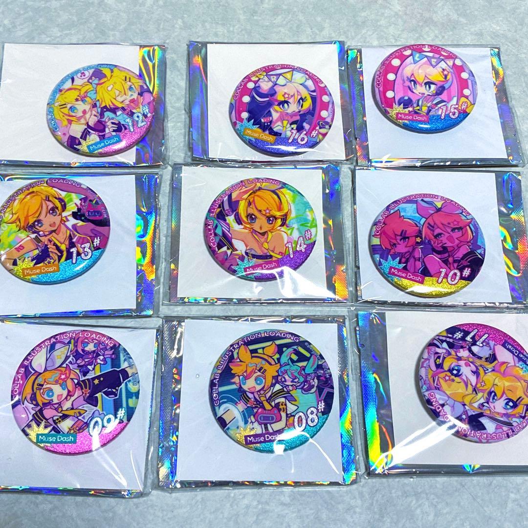 muse dash 鏡音リン 鏡音レン 缶バッジ