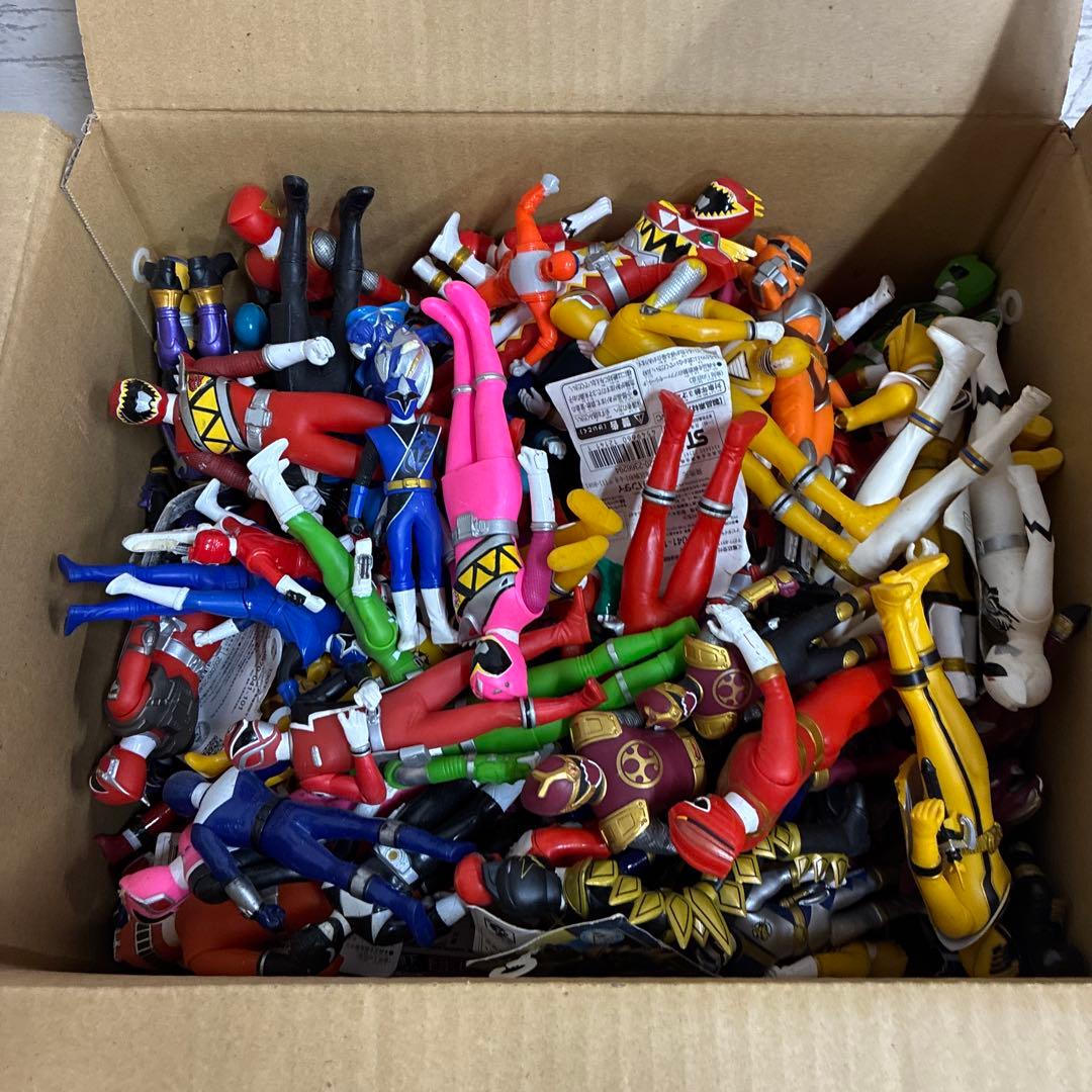 戦隊ヒーロー ソフビまとめ売り
