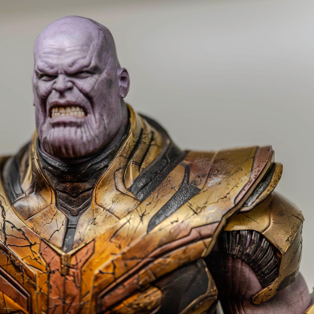 リペイント ダメージカスタム ホットトイズ サノス アベンジャーズ 1/6