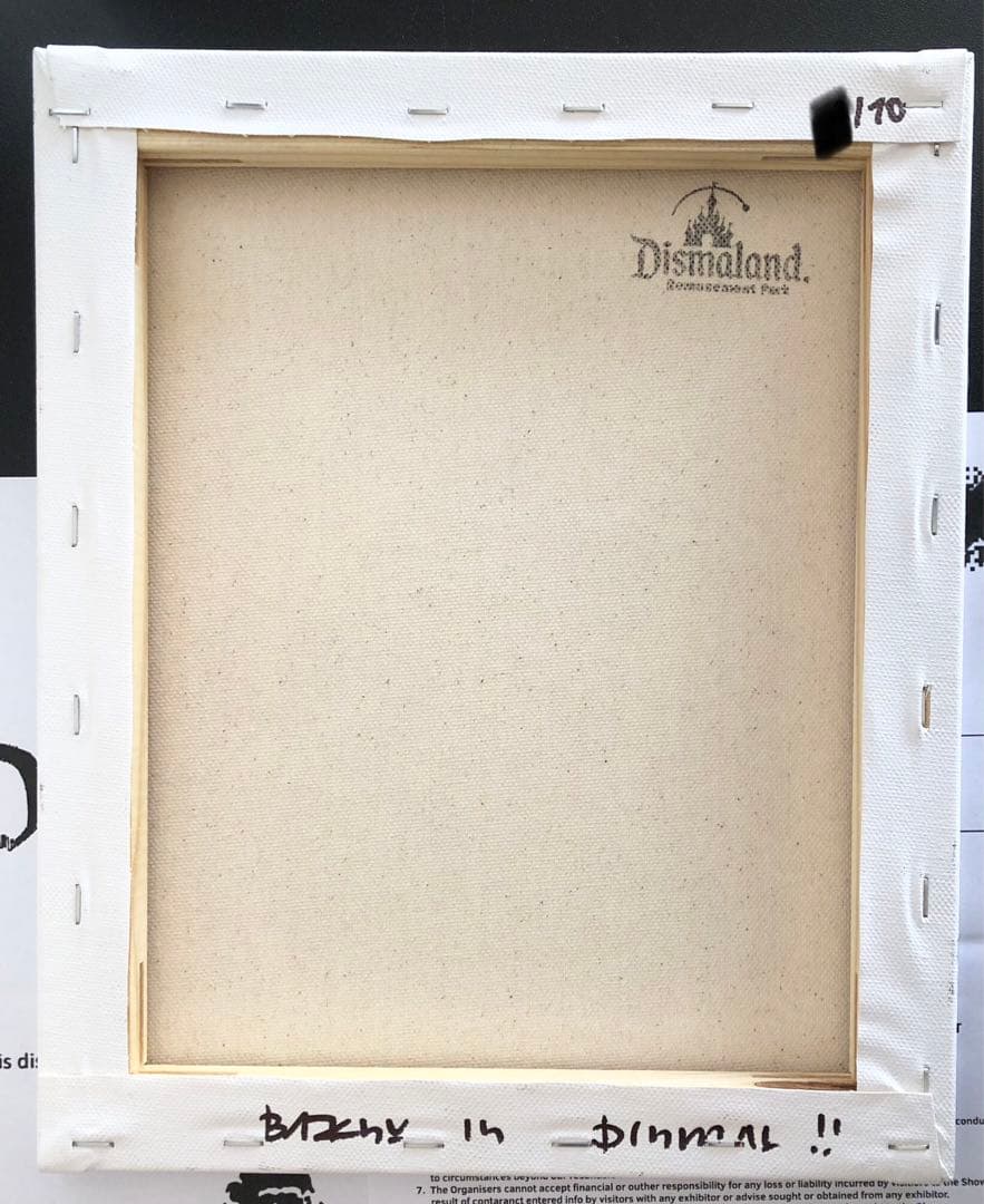 Banksy バンクシー 「You Lie Rat」サイン 書類付