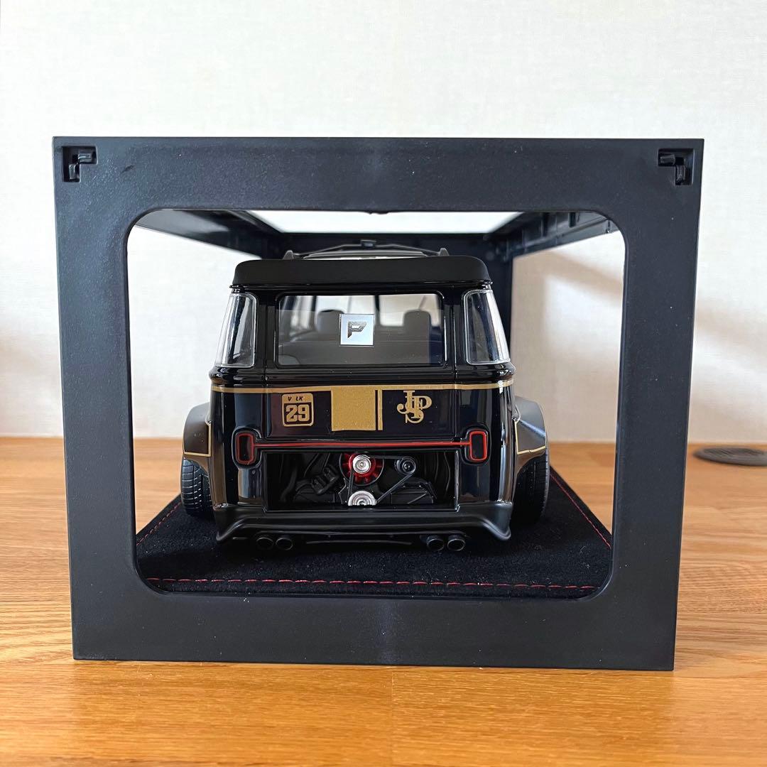 PYOMAROさま専用1/18 フォルクスワーゲン バス JPSカラー