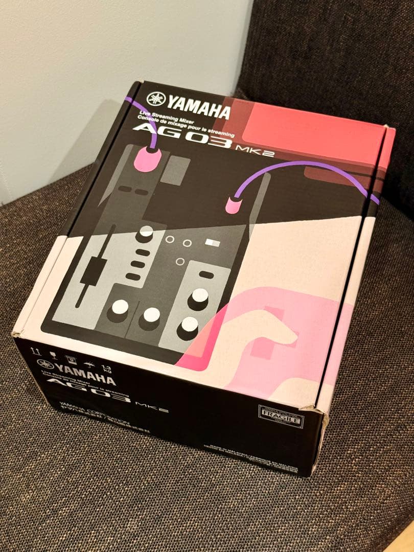 YAMAHA AG03mk2 ライブストリーミングミキサー