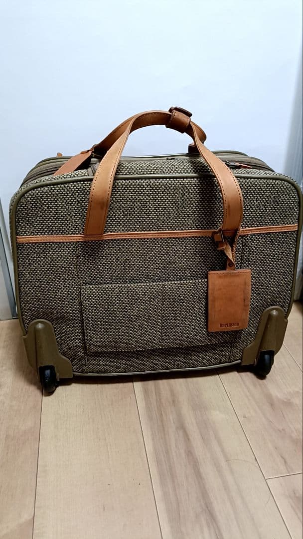 hartmann ハートマン　ツイード　キャリーケース　キャリーバッグ
