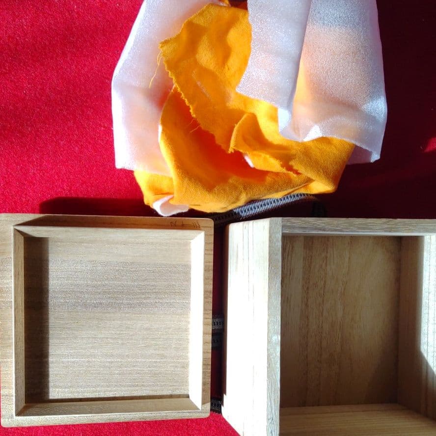 お茶器、空箱