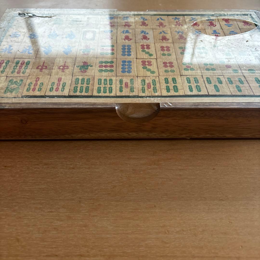 木製　麻雀牌