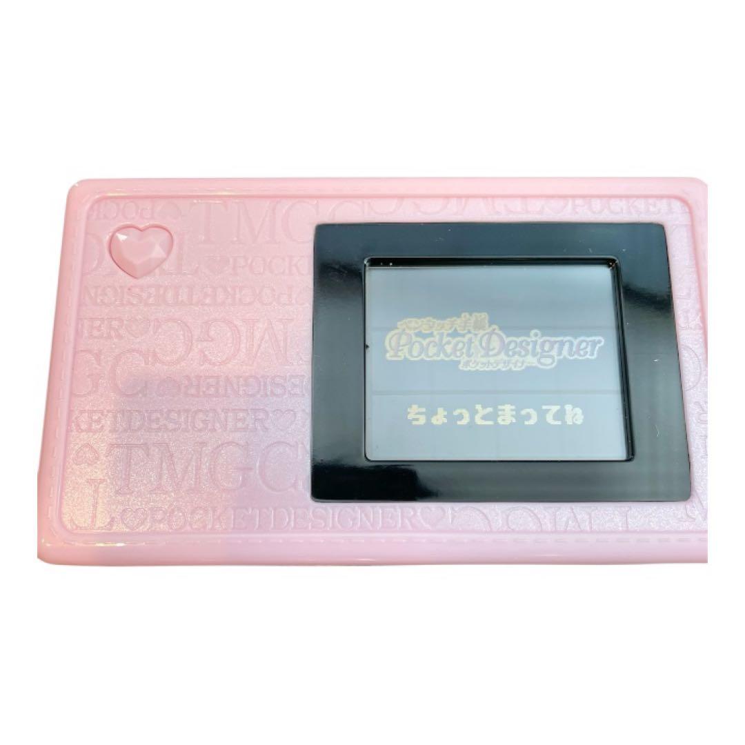 【廃盤】希少✴︎たまごっち ピース ポケットデザイナー　ピンク　レア　美品