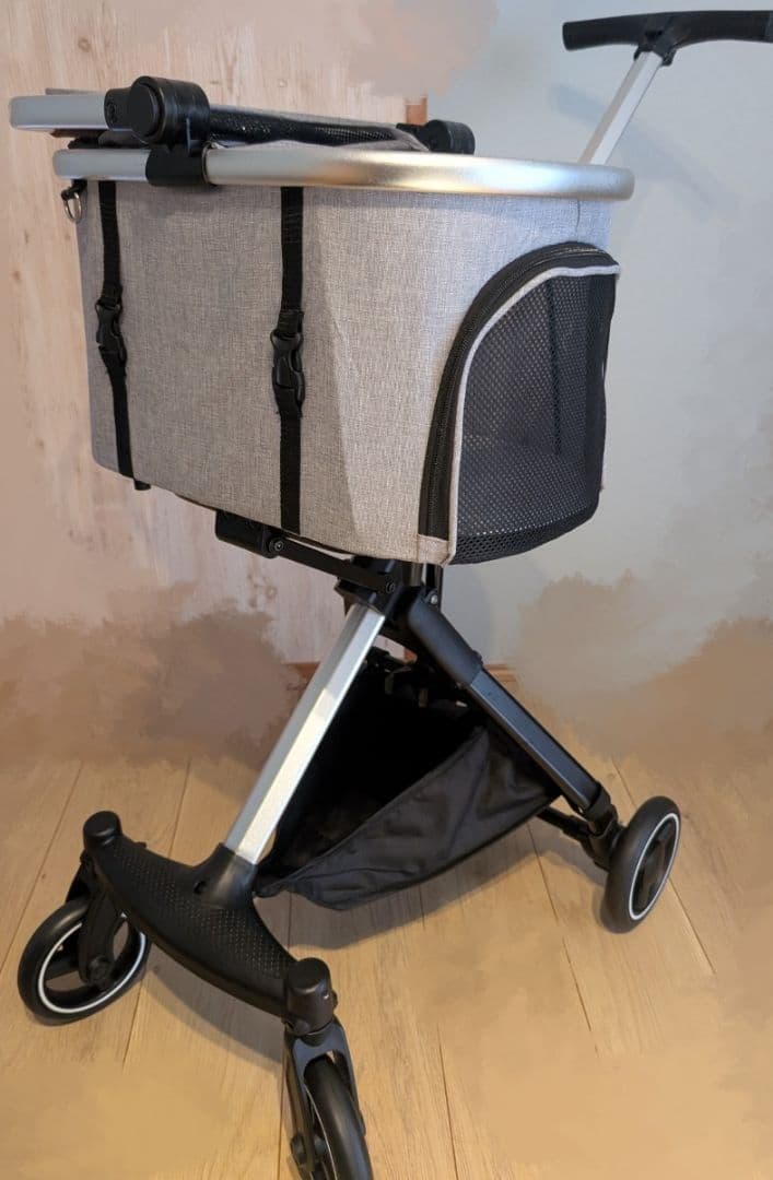 【一度使用美品】CAINZ カインズ　電車に乗せられるペットカート