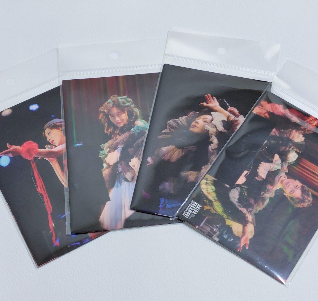 中森明菜　写真展　ポストカードセット　全4種