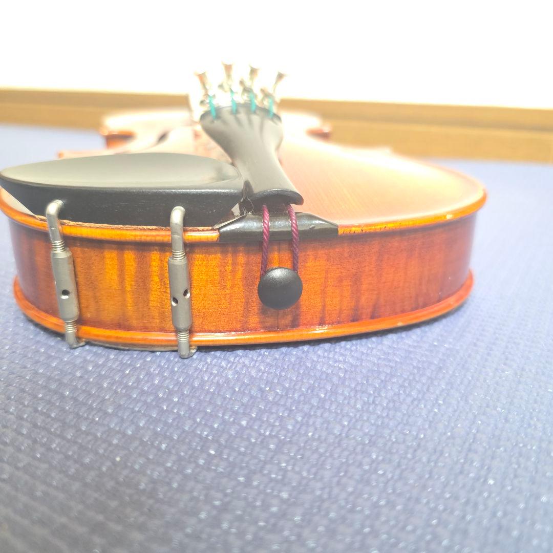 【418】極虎艶杢　鈴木バイオリン No.300● 1/8 2001年製