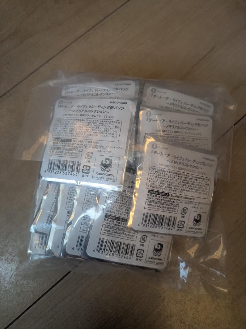 新品デート・ア・ライブメモリアルコレクション　トレーディング缶バッチ14個セット