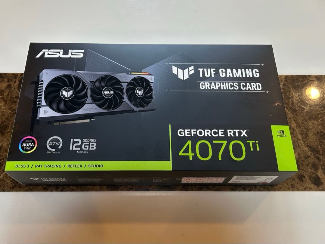 グラフィックボード・グラボ・ビデオカード TUF-RTX4070TI-O12G-GAMING