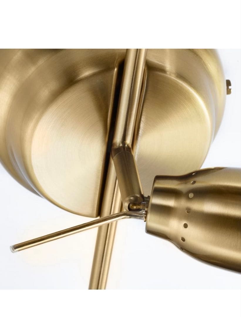 最終値下げ❣️IKEA ゴールド シーリングライト 175W 78cm