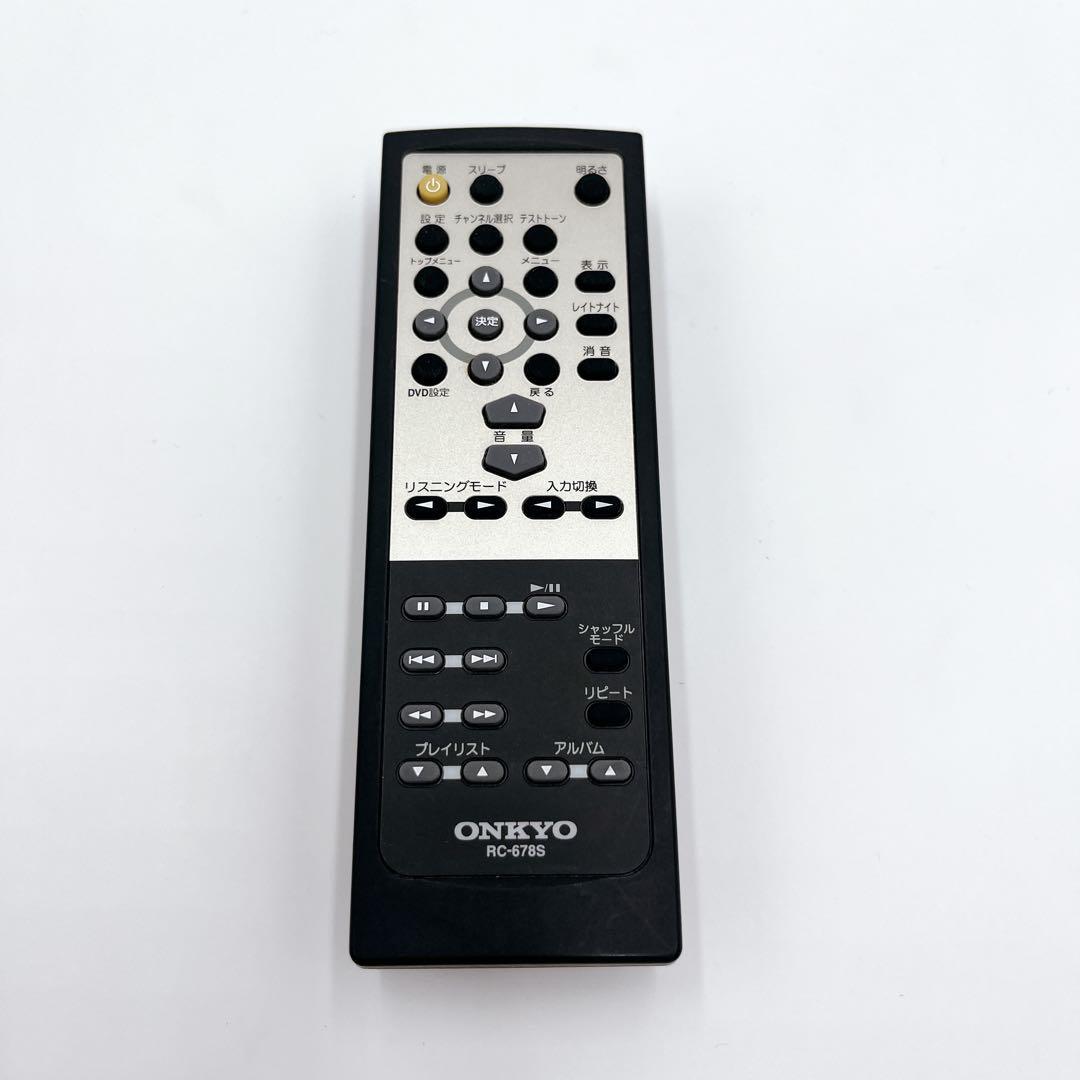 【付属品完品・美品】ONKYO AVアンプ SA-205HD
