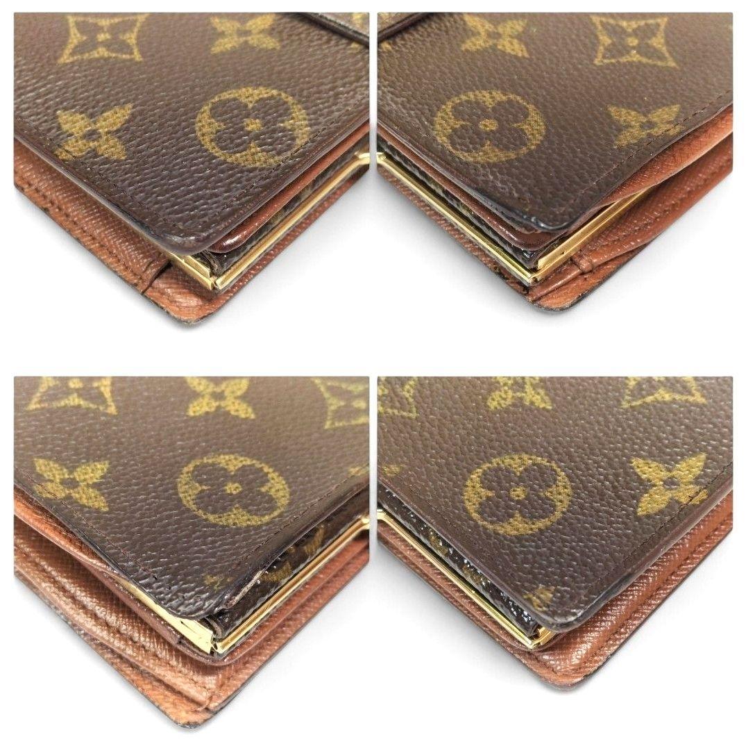 モノグラム ポルトフォイユ ヴィエノワ がま口 二つ折り 財布 ルイヴィトン