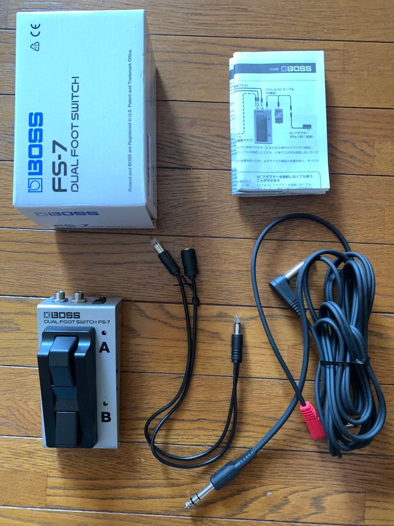 BOSS デュアルフットスイッチFS-7(Rolandインサーションケーブル付)