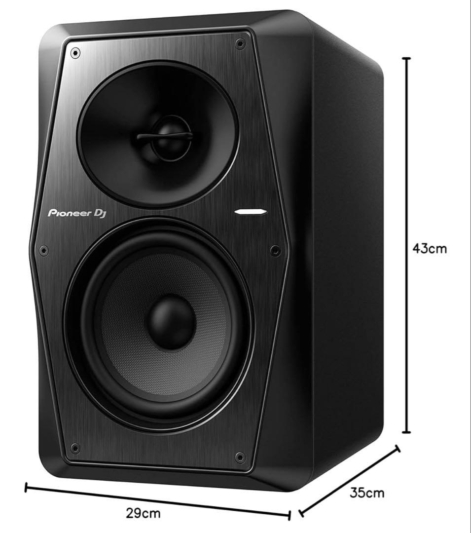【最安値】Pioneer DJ VM-50 スタジオモニタースピーカー 単体 黒