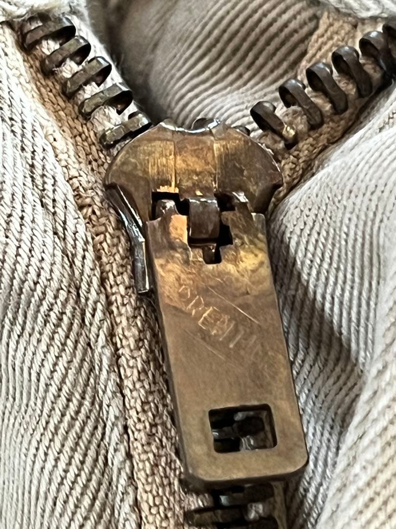 60's U.S.NAVY チノパン 実物ミリタリー◎PRENTICE ジッパー