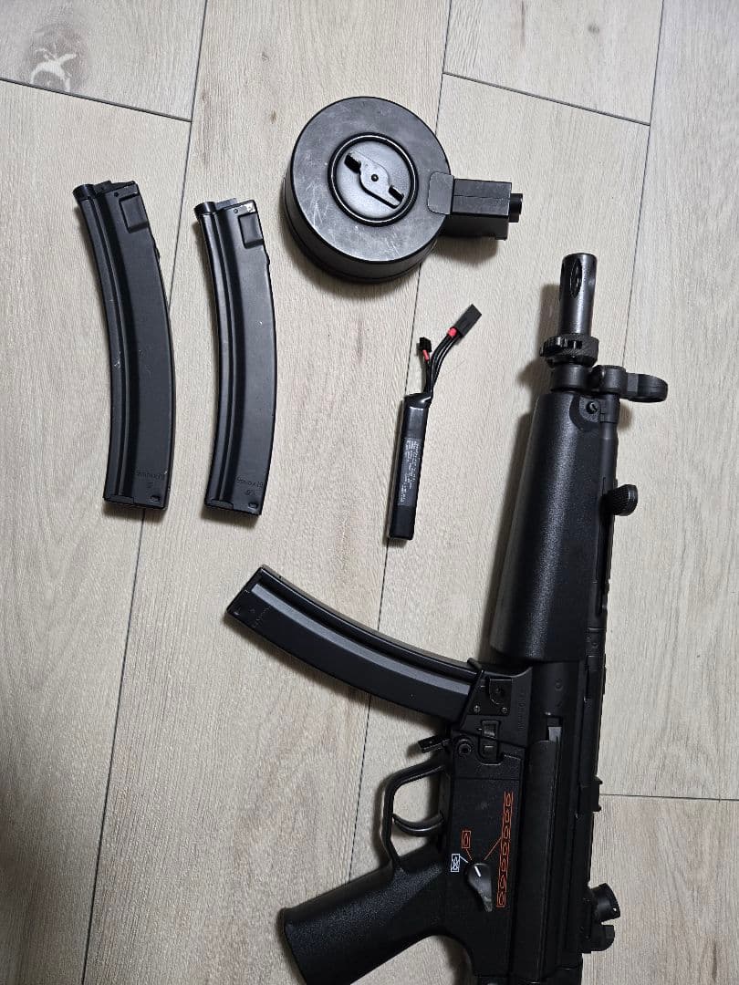 MP5 電動ガン ドラムマガジン付き