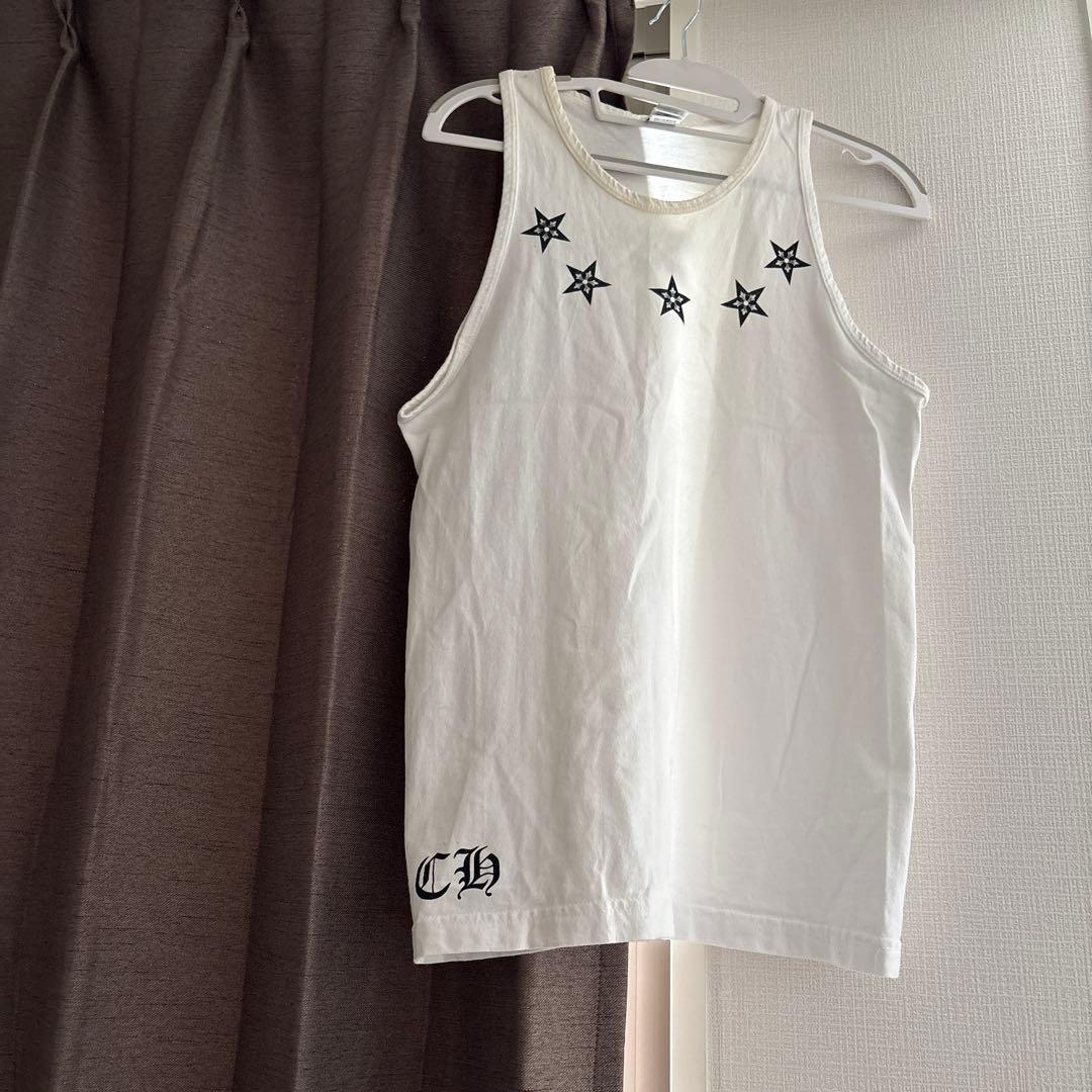 CHROME HEARTS 星プリント タンクトップ S