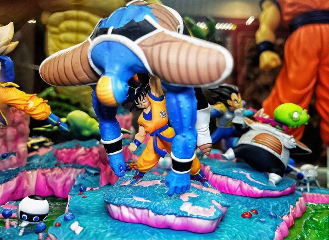 ドラゴンボール 孫悟空 ベジータ ギニュー特戦队 フィギュア ガレージキット