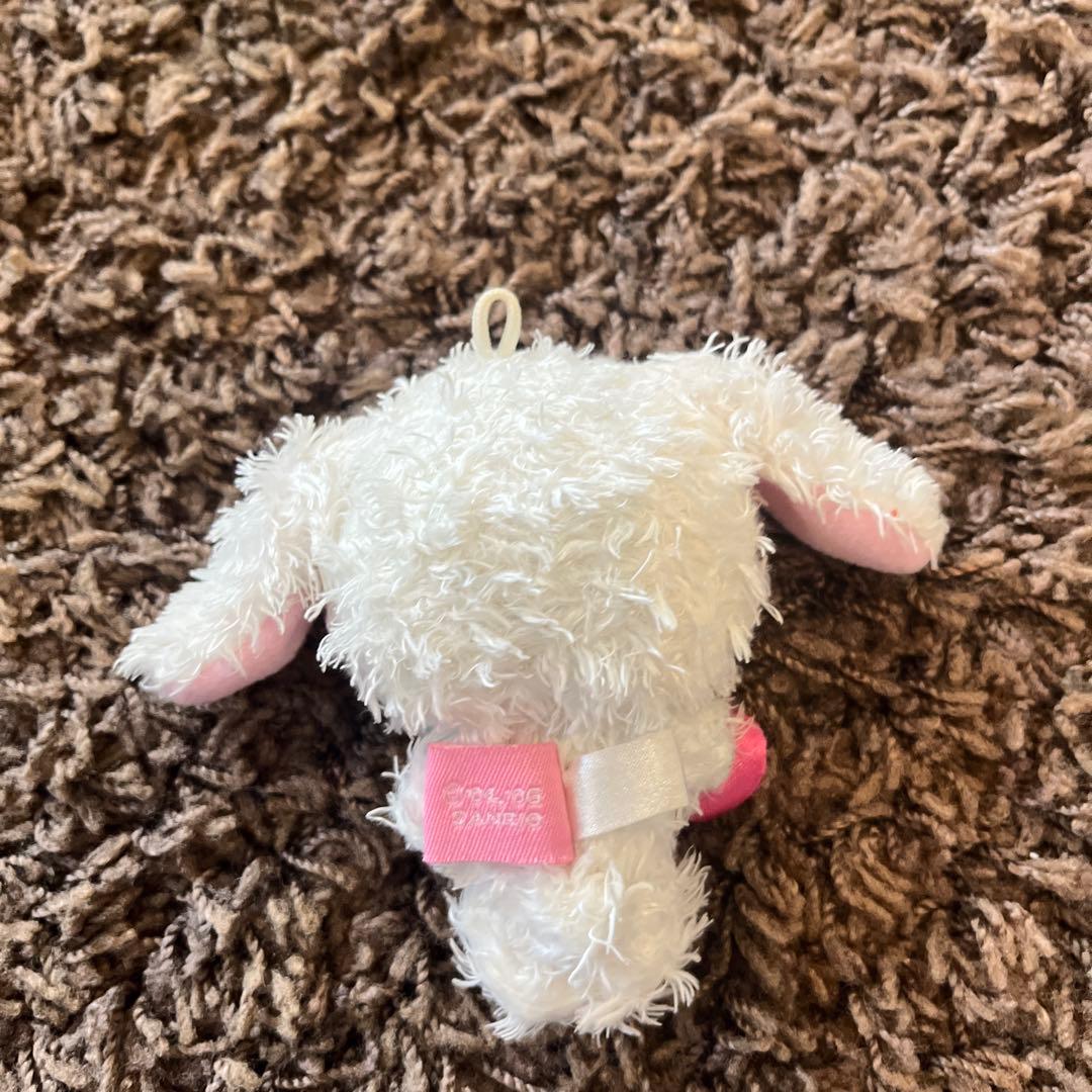 サンリオシュガーバニーズ　しろうさ　マスコット　ぬいぐるみ　平成レトロ