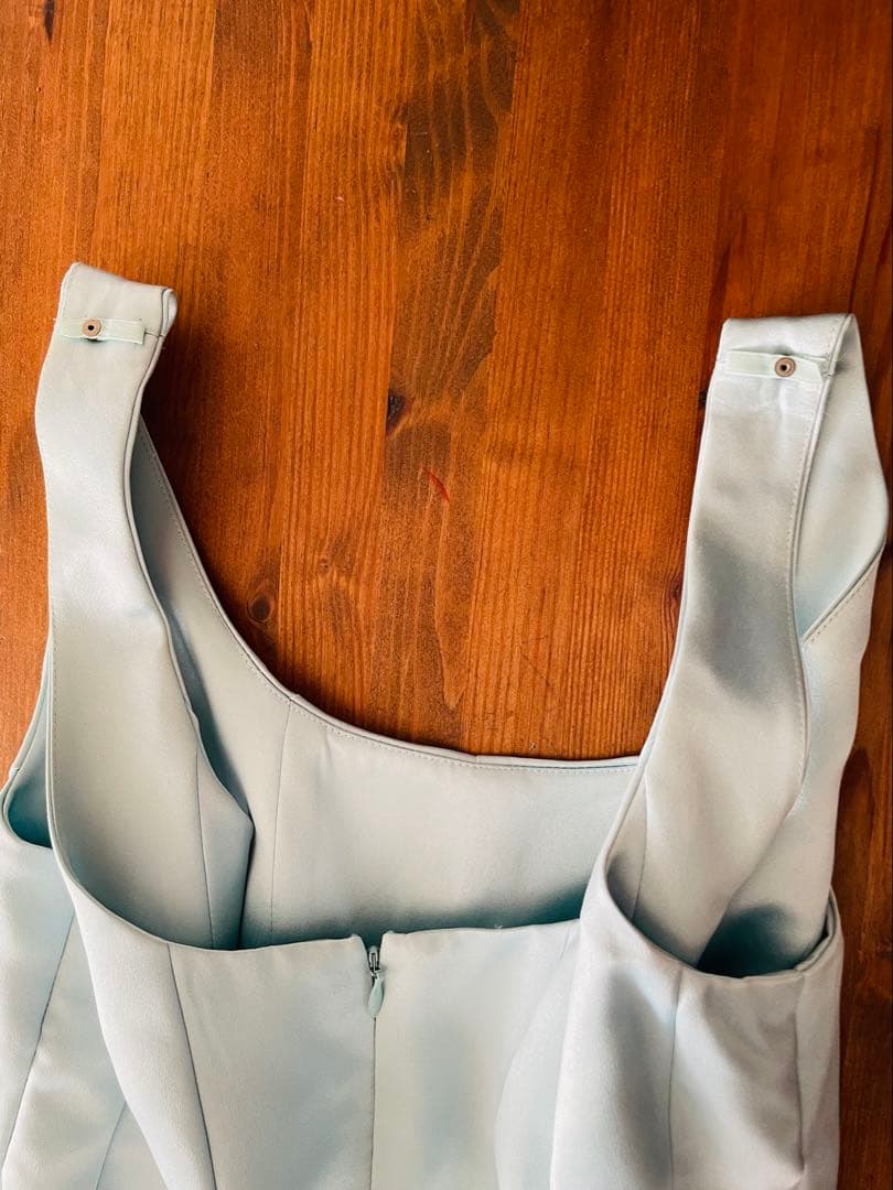 水色 ロングドレス　演奏会