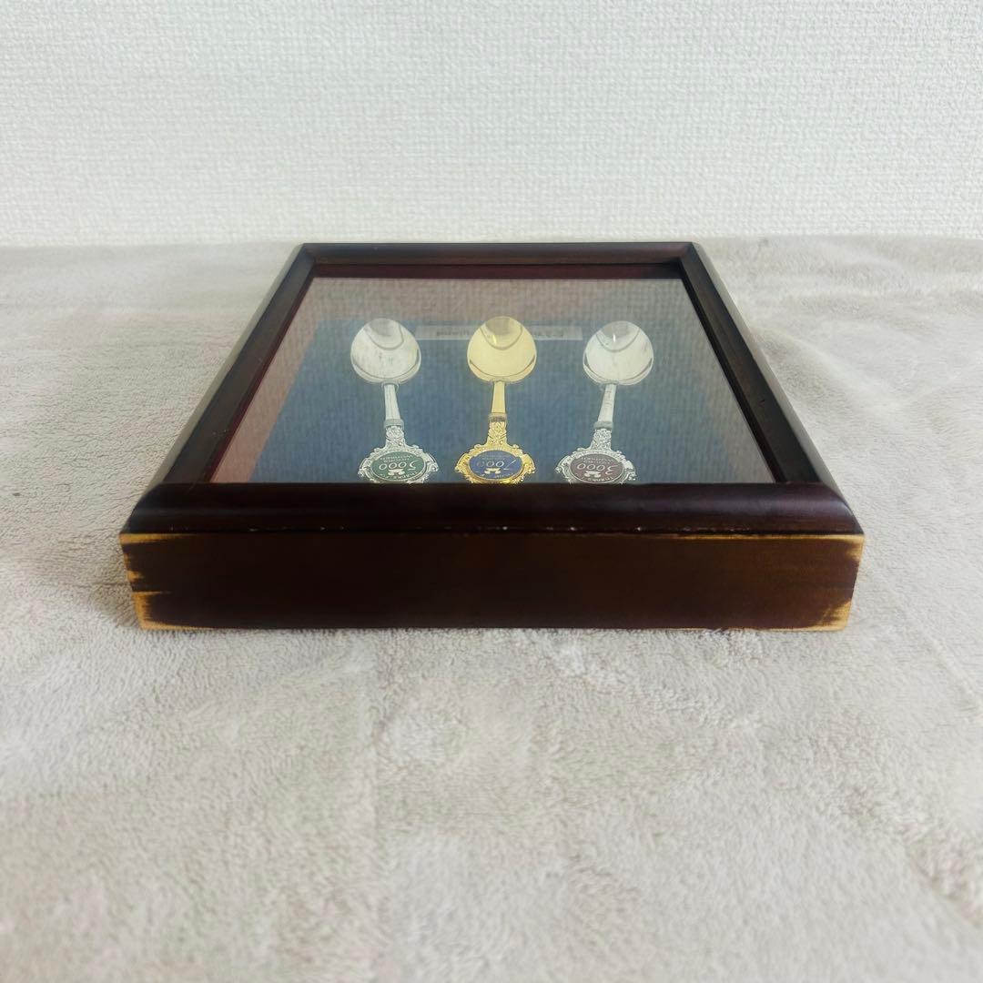 【入手困難】ディズニー勤続記念スプーン3本セット　キャスト限定品