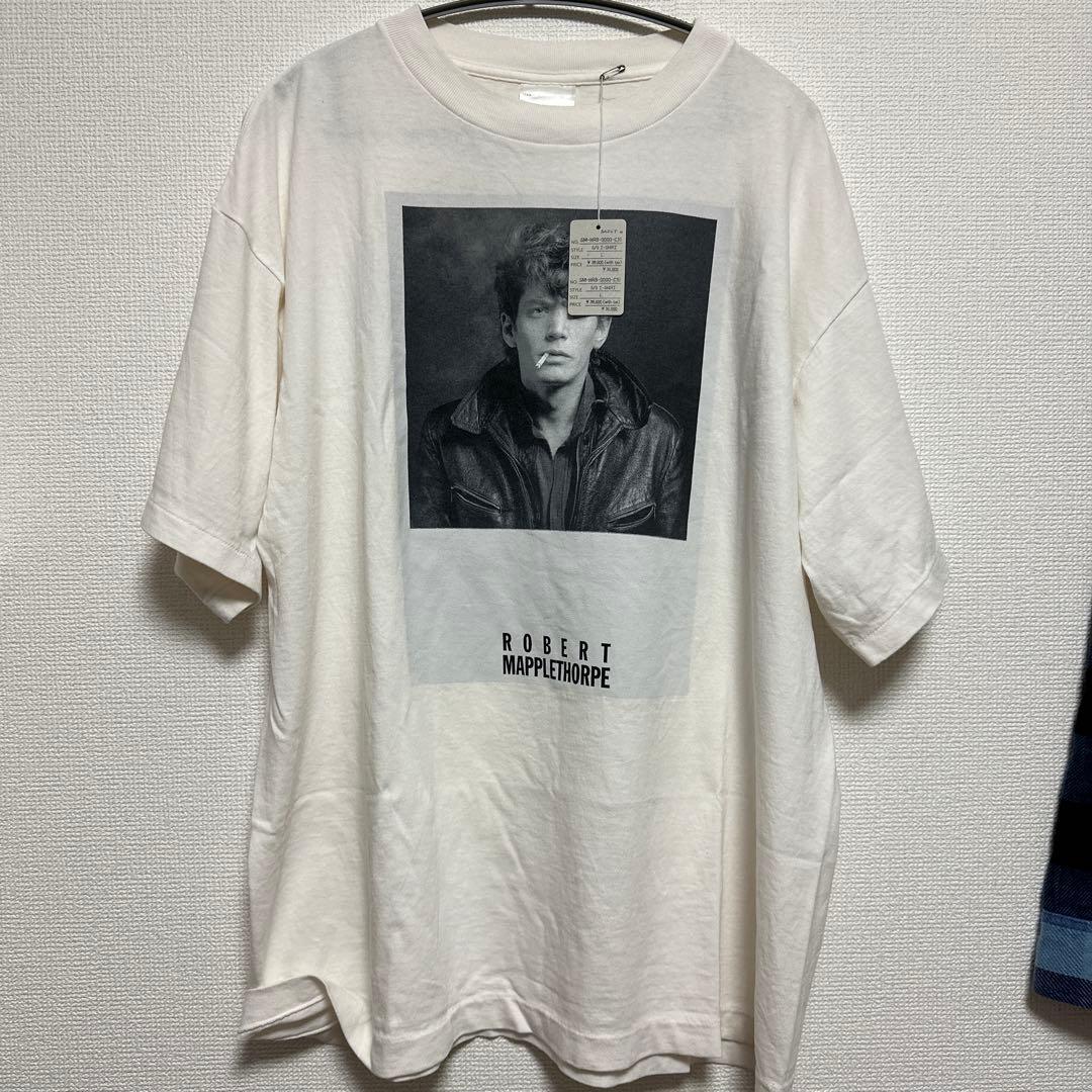 セントマイケル　ロバート・メイプルソープ Tシャツ ホワイト