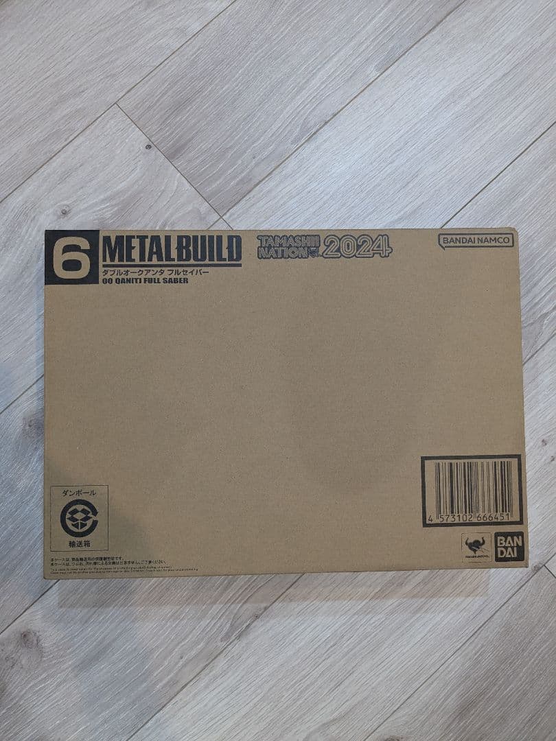 [新品、未開封]L BUILD ダブルオークアンタ フルセイバー
