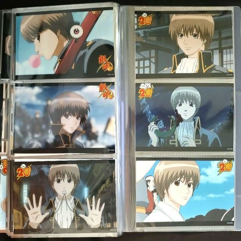 ゆ*り様 銀魂 ネットプリント 110枚 沖田多め 銀時 土方 近藤 エリザベス