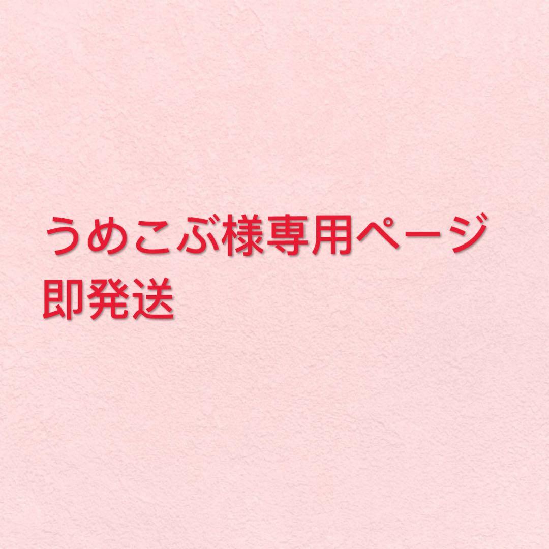 即発送 うめこぶページ