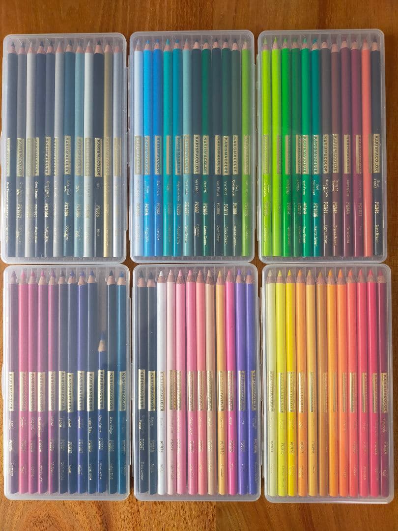 カリスマカラー　油性色鉛筆　72色