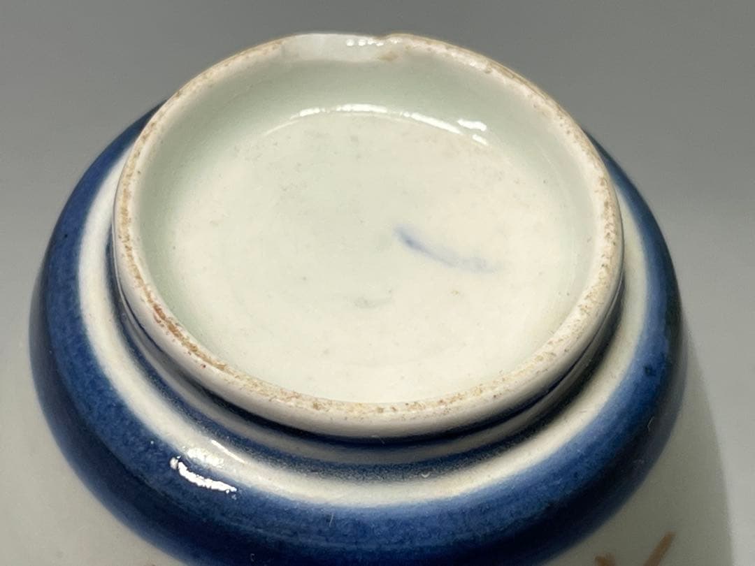 時代　柿右衛門様式　そば猪口　5客