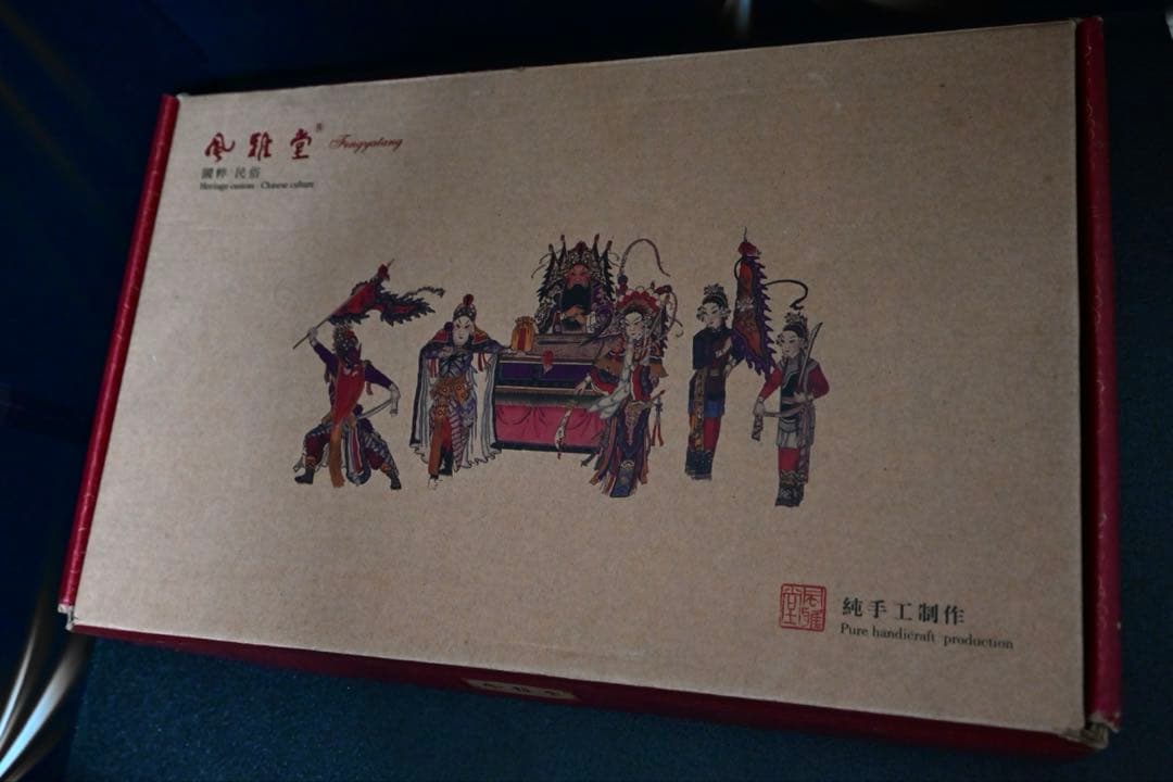 趙雲像　中国工芸品
