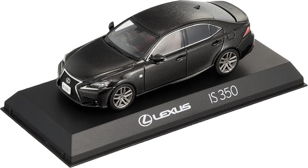京商 1/43 レクサス IS 350 F SPORT スターライトブラック