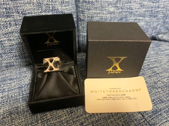 X JAPAN 指輪　ロゴ　リング 17号　HIDE YOSHIKI