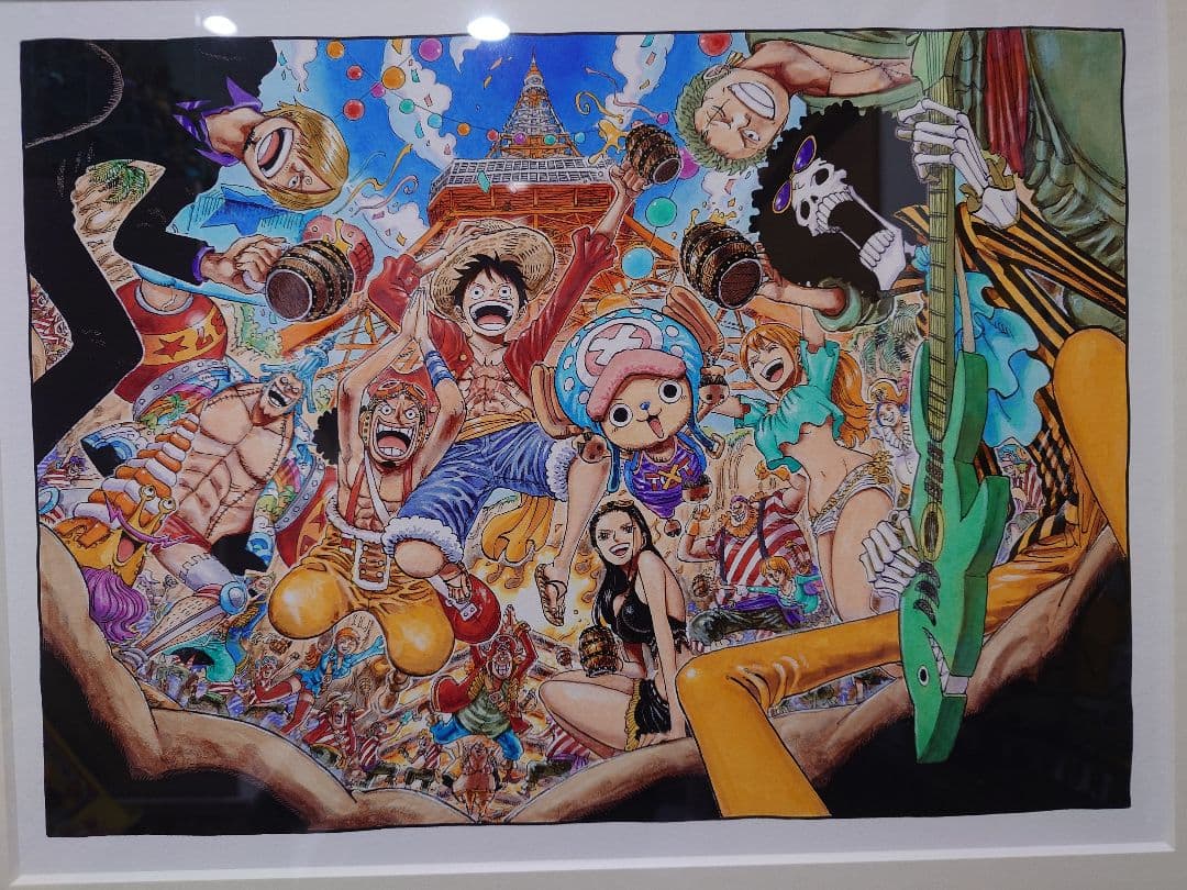 ワンピース ONE PIECE 複製原画 東京タワー限定