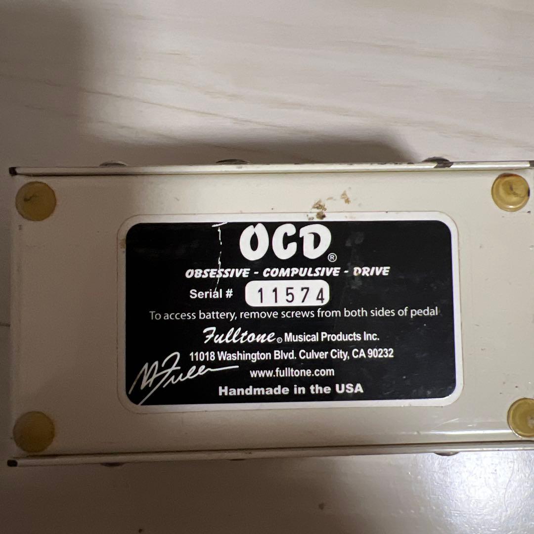 Fulltone OCD オーバードライブペダル
