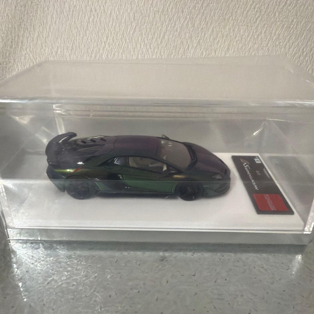 アイドロン　1/43 ランボルギーニ　アヴェンタドールSVJ ミニカー
