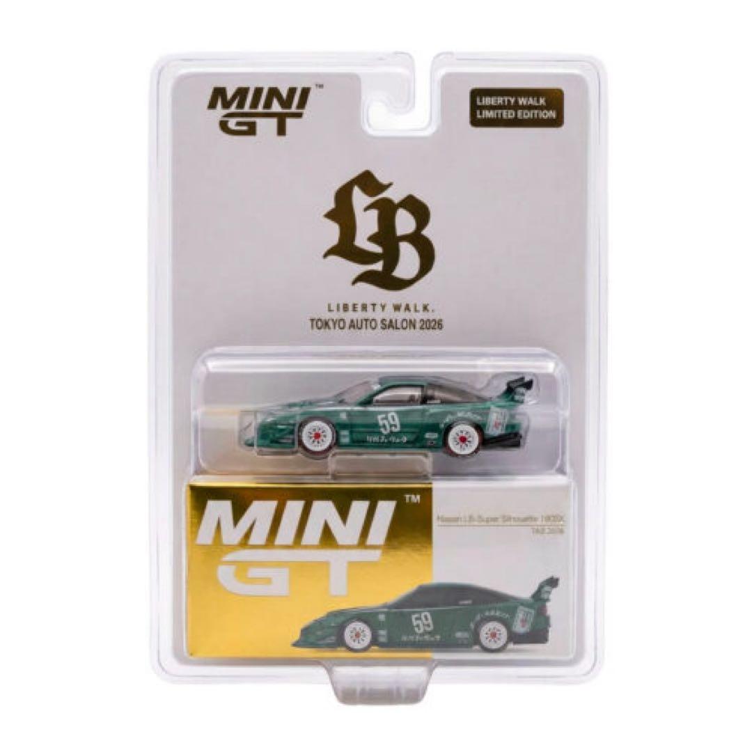 ミニカー Mini gt 180sx Tokyo auto salon