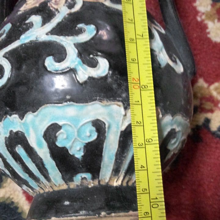 中国陶磁器　明法花　水注