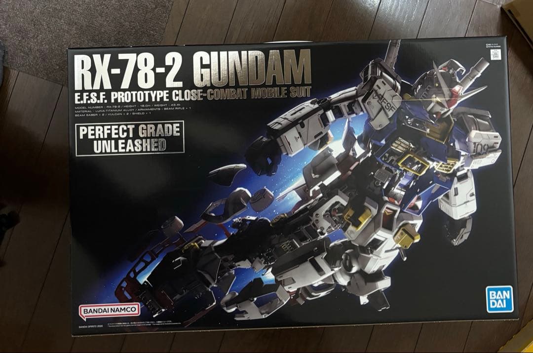 PG UNLEASHED 1/60 RX-78-2 ガンダム プラモデ